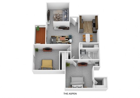 2 bed 1 bath F at Weaver Farm Apartments, Florence, KY